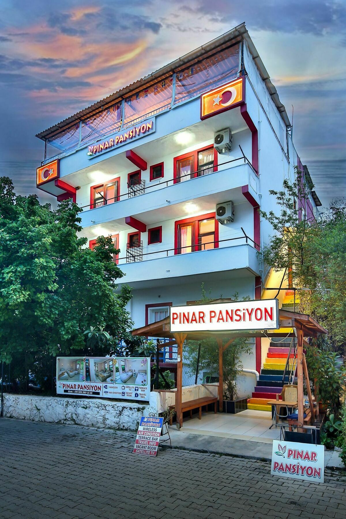 Pinar Pansiyon カシュ エクステリア 写真